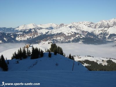Photo du haut de Chariande II à Samoëns